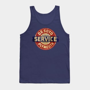 Desoto Plymouth Service Tank Top